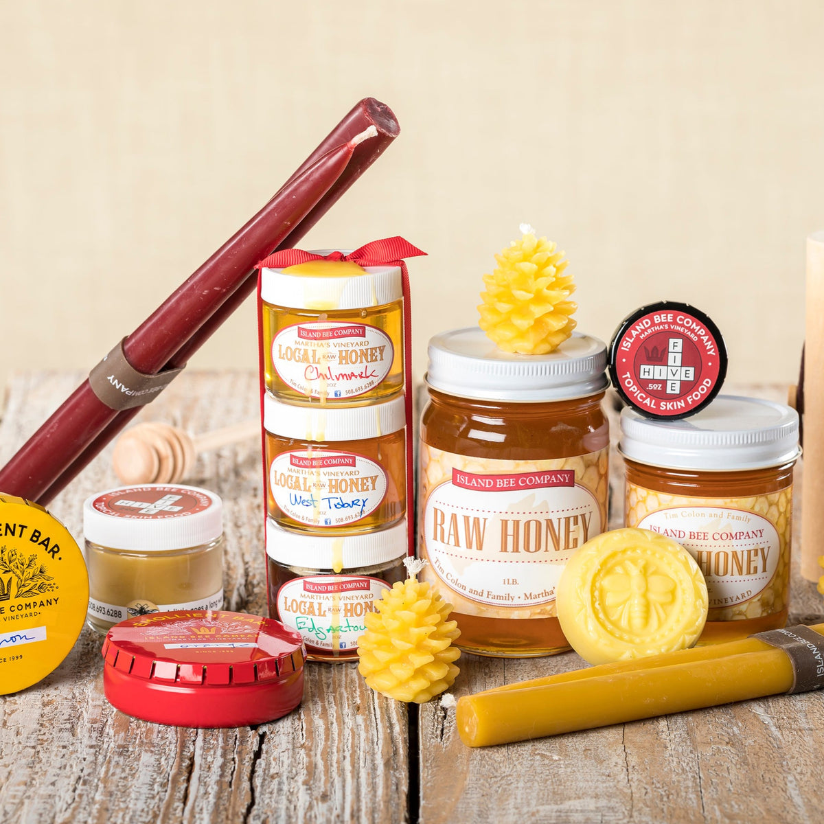Beeswax Candles from Martha's Vineyard Martha's Vineyard Made