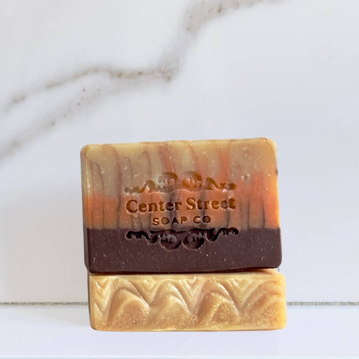 Center Street Soap Co - Cedar & Amber Vegan Handmade Bar Soap - 4oz