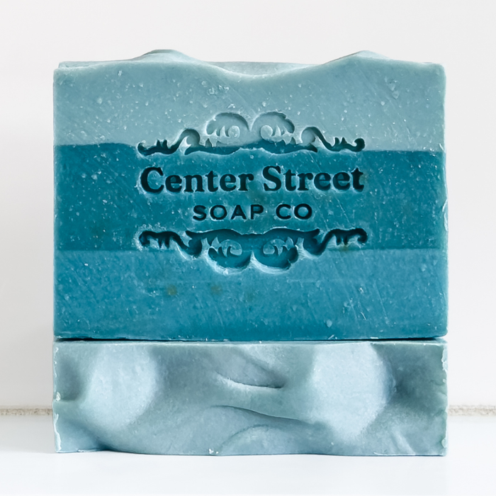 Center Street Soap Co - Pine Grit Exfoliating Handmade Bar Soap - 4oz