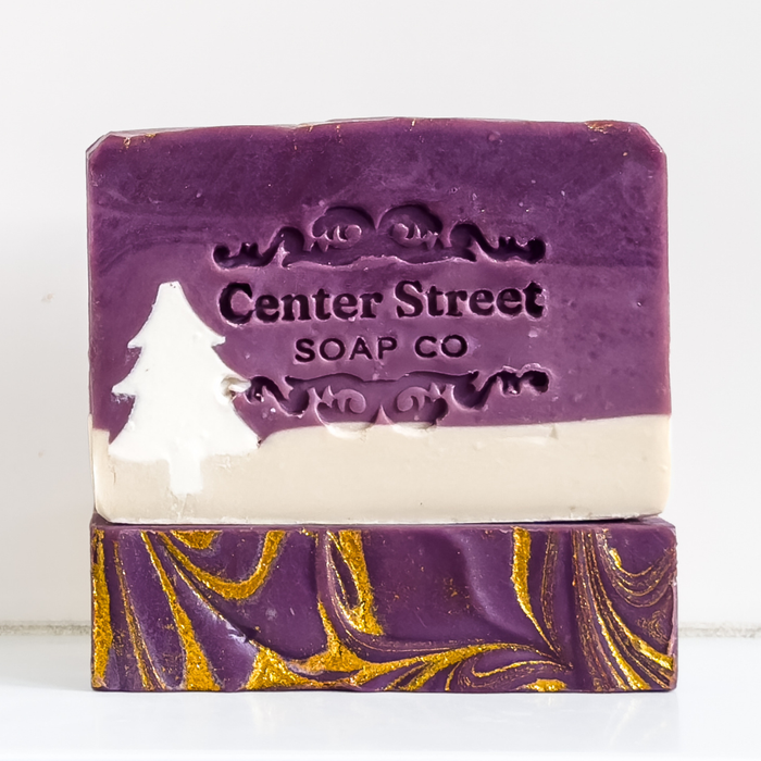 Center Street Soap Co - Starry Night Christmas Handmade Bar Soap - 4oz