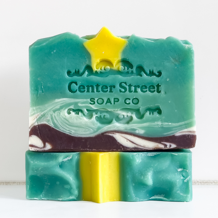 Center Street Soap Co - Tree Farm Christmas Handmade Bar Soap- 4oz