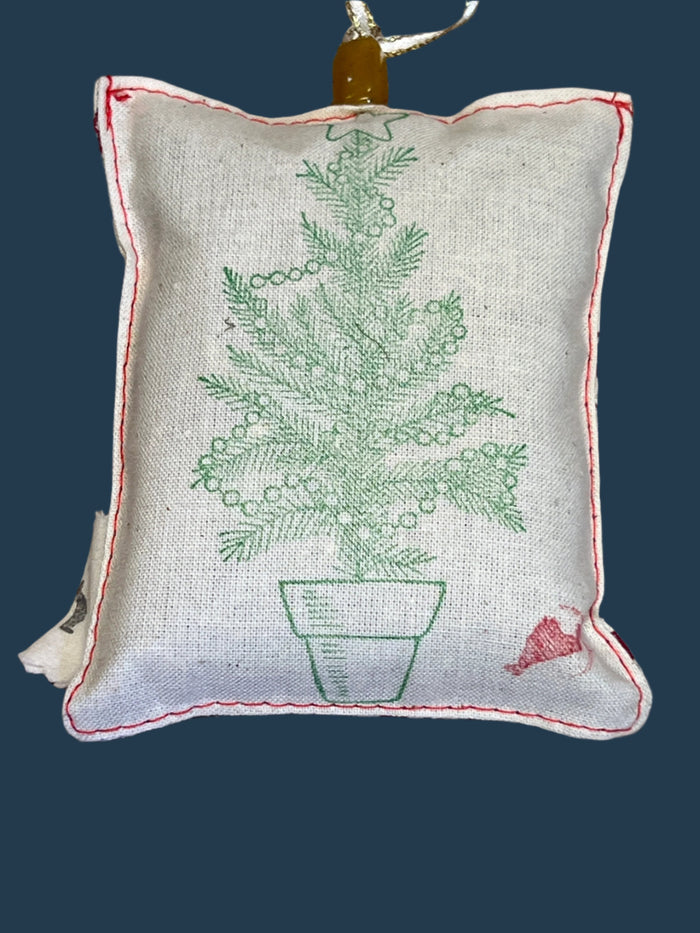 Maine Balsam Fir filled Holiday Sachet