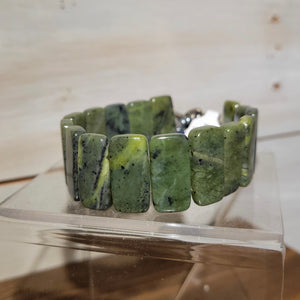 Jade Tile Bracelet