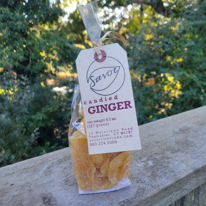 Savor Food's Candied Ginger Slices