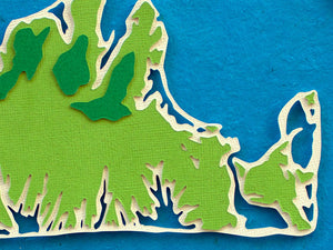 Taylor Stone Illustration MV Topography Map Prints