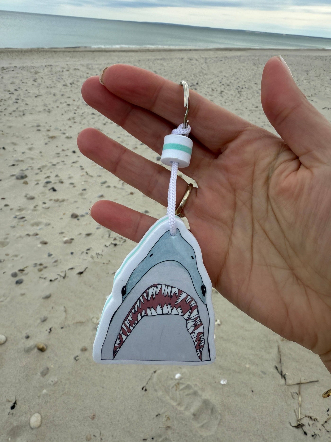 The Original Cape Cod Life - Floating Shark Keychain 🦈 – Martha's ...