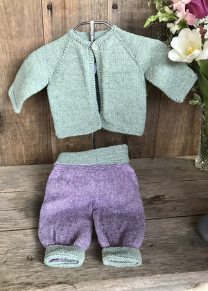 Baby's Pants & Cardigan Set