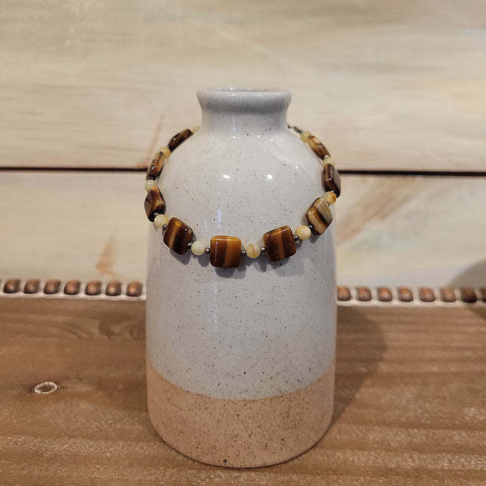 Austin Designs Earth Toned Beaded Bracelet