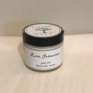 Locally handcrafted Goat Milk Lotion made with soothing Shea Butter creme by our favorite Flat Point Farm. Incredible for everyday use during all seasons.   Available in two scents; Rose Geranium & Orange Blossom. Each lotion is crafted using high quality ingredients in West Tisbury. 