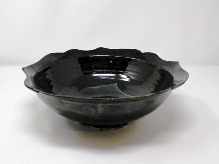 Large Black Serving bowl