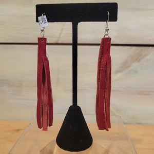 Island Naturals Leather Earrings