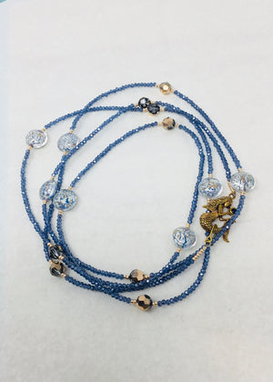 Murano Glass Mermaid Necklace