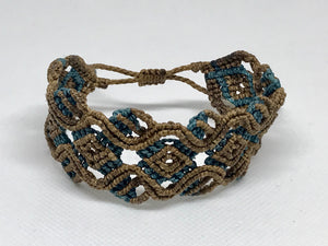 Woven Macrame Bracelet